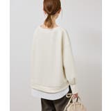 カルゼダンボールレイヤードプルオーバー | ROPE' PICNIC | 詳細画像16