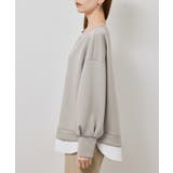 カルゼダンボールレイヤードプルオーバー | ROPE' PICNIC | 詳細画像18