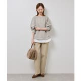 カルゼダンボールレイヤードプルオーバー | ROPE' PICNIC | 詳細画像8