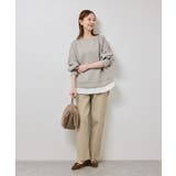 カルゼダンボールレイヤードプルオーバー | ROPE' PICNIC | 詳細画像9