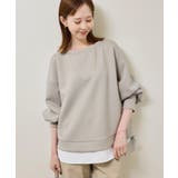 グレーサブ(09) | カルゼダンボールレイヤードプルオーバー | ROPE' PICNIC