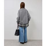 スウェットライクロゴニットプルオーバー | ROPE' PICNIC | 詳細画像10 