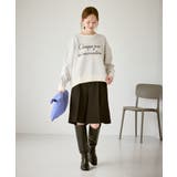 スウェットライクロゴニットプルオーバー | ROPE' PICNIC | 詳細画像2 