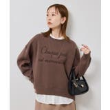 スウェットライクロゴニットプルオーバー | ROPE' PICNIC | 詳細画像20 