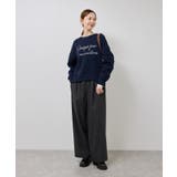 スウェットライクロゴニットプルオーバー | ROPE' PICNIC | 詳細画像24 