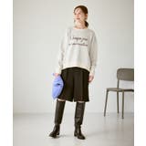 スウェットライクロゴニットプルオーバー | ROPE' PICNIC | 詳細画像3 