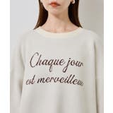 スウェットライクロゴニットプルオーバー | ROPE' PICNIC | 詳細画像31 