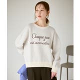 スウェットライクロゴニットプルオーバー | ROPE' PICNIC | 詳細画像4 