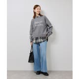 スウェットライクロゴニットプルオーバー | ROPE' PICNIC | 詳細画像9 