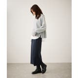 布帛ドッキングロングスリーブTシャツ | ROPE' PICNIC | 詳細画像10 