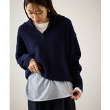 布帛ドッキングロングスリーブTシャツ | ROPE' PICNIC | 詳細画像23 