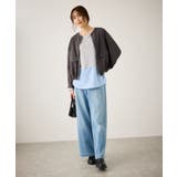 布帛ドッキングロングスリーブTシャツ | ROPE' PICNIC | 詳細画像4 