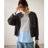 布帛ドッキングロングスリーブTシャツ | ROPE' PICNIC | 詳細画像6 