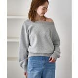 2WAYボートネックスウェット/リンクコーデ | ROPE' PICNIC | 詳細画像4