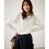 ホワイト系(11) | 汗染み防止アソートロゴロングスリーブTシャツ/UVカット・接触冷感 | ROPE' PICNIC