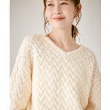 ミニフラワースパンコールニット | ROPE' PICNIC | 詳細画像12