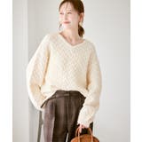 ミニフラワースパンコールニット | ROPE' PICNIC | 詳細画像9