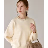 キナリ(16) | ビジューニットプルオーバー | ROPE' PICNIC