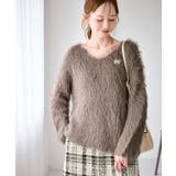 フェザーVネックニット | ROPE' PICNIC | 詳細画像11