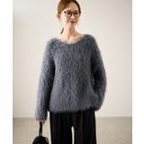 フェザーVネックニット | ROPE' PICNIC | 詳細画像14