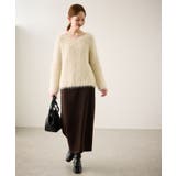 フェザーVネックニット | ROPE' PICNIC | 詳細画像17