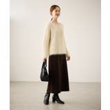 フェザーVネックニット | ROPE' PICNIC | 詳細画像18