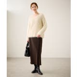 フェザーVネックニット | ROPE' PICNIC | 詳細画像19