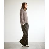 フェザーVネックニット | ROPE' PICNIC | 詳細画像2