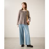 フェザーVネックニット | ROPE' PICNIC | 詳細画像24