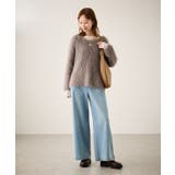 フェザーVネックニット | ROPE' PICNIC | 詳細画像25