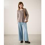 フェザーVネックニット | ROPE' PICNIC | 詳細画像26