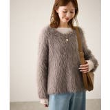 フェザーVネックニット | ROPE' PICNIC | 詳細画像27