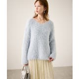 フェザーVネックニット | ROPE' PICNIC | 詳細画像30