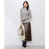 ワイドリブハイネックプルオーバー/イージーケア | ROPE' PICNIC | 詳細画像12 