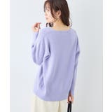 【新色追加】スフレニットシリーズ Vネックニットプルオーバー イージーケア | ROPE' PICNIC | 詳細画像10 