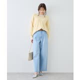 【新色追加】スフレニットシリーズ Vネックニットプルオーバー イージーケア | ROPE' PICNIC | 詳細画像12 