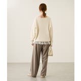 【新色追加】スフレニットシリーズ Vネックニットプルオーバー イージーケア | ROPE' PICNIC | 詳細画像23 