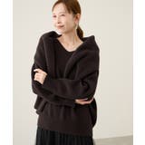 【新色追加】スフレニットシリーズ Vネックニットプルオーバー イージーケア | ROPE' PICNIC | 詳細画像26 