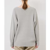 【新色追加】スフレニットシリーズ Vネックニットプルオーバー イージーケア | ROPE' PICNIC | 詳細画像33 