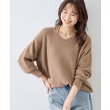 【新色追加】スフレニットシリーズ Vネックニットプルオーバー イージーケア | ROPE' PICNIC | 詳細画像4 