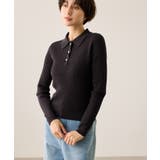 ポロカラーミニケーブルニット/イージーケア | ROPE' PICNIC | 詳細画像16 