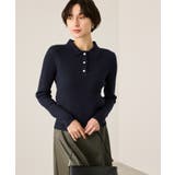 ポロカラーミニケーブルニット/イージーケア | ROPE' PICNIC | 詳細画像21 