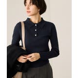 ポロカラーミニケーブルニット/イージーケア | ROPE' PICNIC | 詳細画像27 