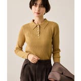 ポロカラーミニケーブルニット/イージーケア | ROPE' PICNIC | 詳細画像33 