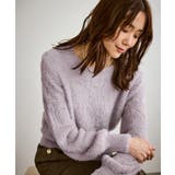 パープル系(54) | ショートフェザーニットプルオーバー | ROPE' PICNIC