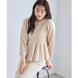 アンゴラ混ペプラムニット | ROPE' PICNIC | 詳細画像10 