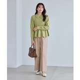 アンゴラ混ペプラムニット | ROPE' PICNIC | 詳細画像13 