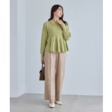 アンゴラ混ペプラムニット | ROPE' PICNIC | 詳細画像14 