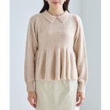 アンゴラ混ペプラムニット | ROPE' PICNIC | 詳細画像26 