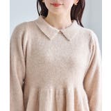 アンゴラ混ペプラムニット | ROPE' PICNIC | 詳細画像29 